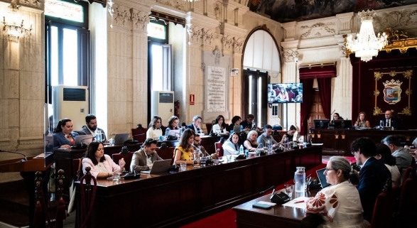 Pleno del Ayuntamiento de Málaga