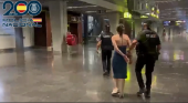 Momento de la detención en el Aeropuerto | Policía Nacional