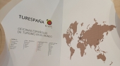 Mapa de las oficinas de Turespaña