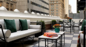 Terraza de The Chemists' Club Hotel