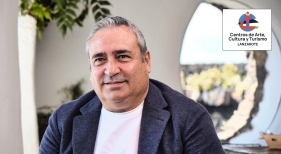 Angel Vázquez  consejero de los Centros de Arte, Cultura y Turismo del Cabildo de Lanzarote