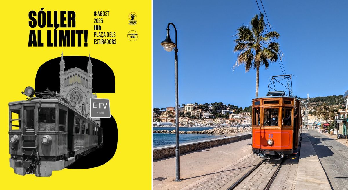 Autorizada la manifestación contra la turistificación de Sóller (Mallorca) convocada para el 8 de agosto Autorizada la manifestación contra la turistificación de Sóller (Mallorca) convocada para el 8 de agosto