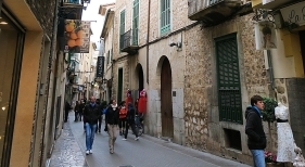 Carrer de sa Lluna, Sóller (Mallorca). | Foto: Enric (CC BY-SA 4.0)