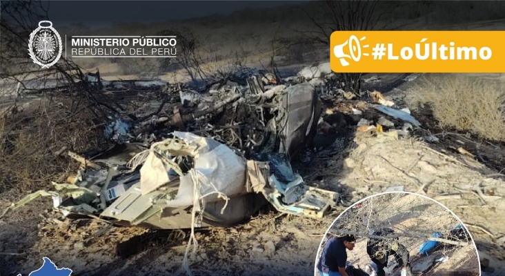 Fallecen 11 turistas y 2 pilotos en un accidente aéreo en el popular destino de Nazca (Perú)| Foto: Ministerio Público del Perú