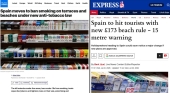 La prensa de Reino Unido alerta de las futuras prohibiciones sobre el tabaco en España de cara a las vacaciones