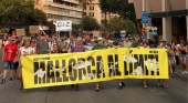Mallorca sigue en protesta contra el turismo masivo: aparecen nuevas pintadas en la carretera de la Serra