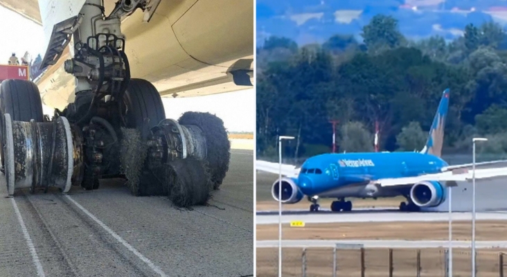 Boeing 787 se sale de pista y paraliza el Aeropuerto de Múnich
