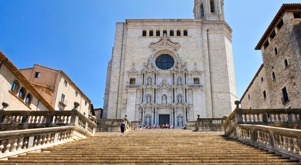 Esclinata de la Catedral de Girona | Foto: Turespaña