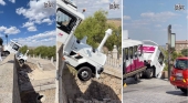 Imágenes del tren turístico suspendido | Fotos: Toledo Encanta Imágenes del tren turístico suspendido | Fotos: Toledo Encanta