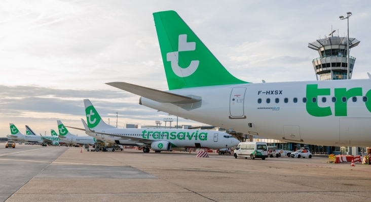 Aviones de Transavia.