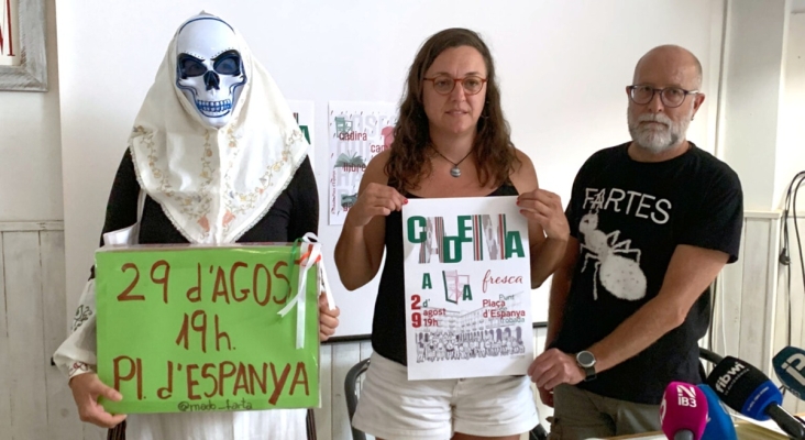 Un mes después del 26J, convocan una nueva manifestación antiturismo en Palma (Mallorca)