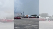 Exceso de velocidad y un aterrizaje inestable: las causas del accidente del avión de Amazon en Miami (EE. UU.)