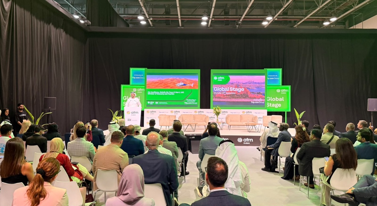 Abdulla bin Touq Al Marri en la WTM Dubái 2026