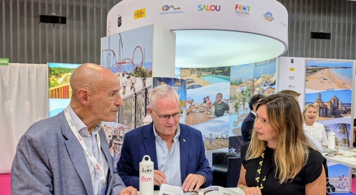 Salou (Tarragona) afianza en la IFTM Top Resa de París su estrategia para crecer en el mercado francés