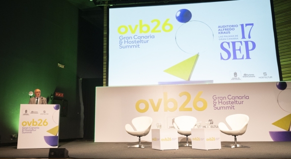 Antonio Morales, presidente del Cabildo de Gran Canaria, en Overbooking. Antonio Morales, presidente del Cabildo de Gran Canaria, en Overbooking.