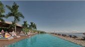 Render de una de las piscinas del hotel