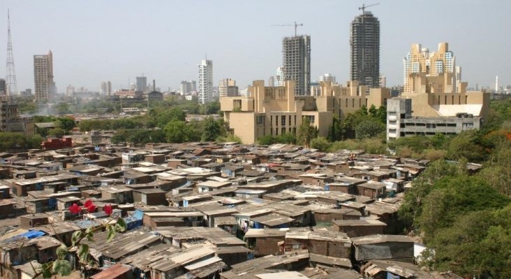 Slum en Bombay