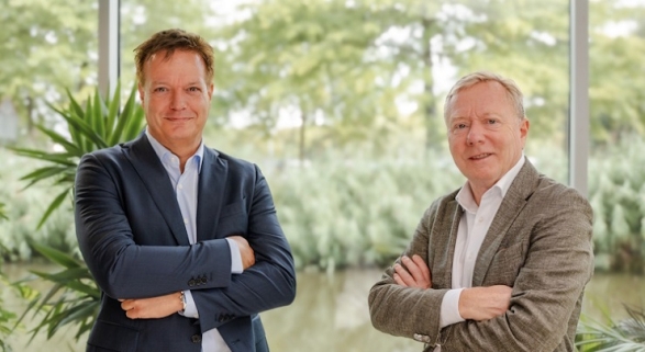 Jeroen de Swart, CEO de Sunweb Group, y Lars Lofgren, presidente del Consejo de Administración de Sunweb Group