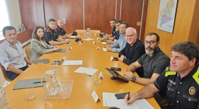 Imagen de la reunión mantenida en la Delegación del Govern en Tarragona Imagen de la reunión mantenida en la Delegación del Govern en Tarragona