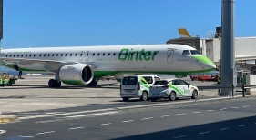 Embraer E195 Binter | Foto: Tourinews Embraer E195 Binter | Foto: Tourinews