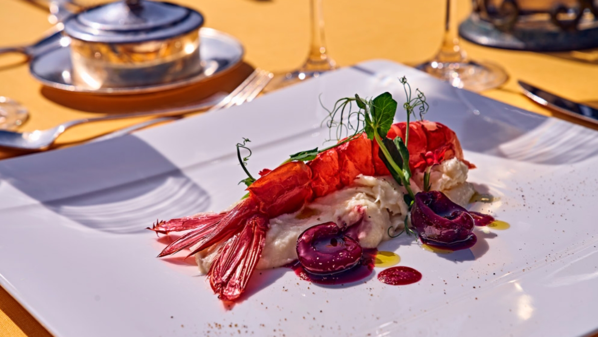 Seaside Grand Hotel Residencia 5* GL Restaurant Food