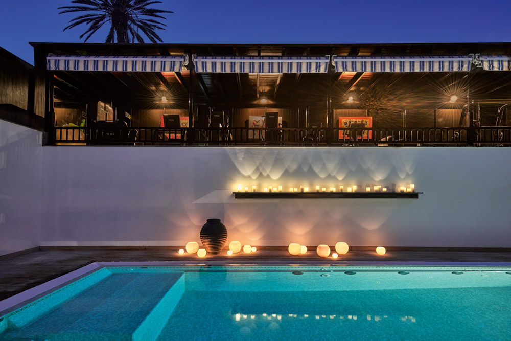 Seaside Grand Hotel Residencia 5* GL Saltwaterpool night
