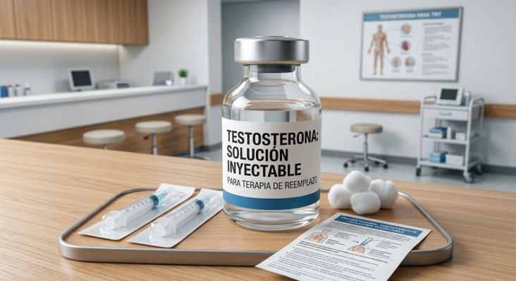 Terapia de Reemplazo de Testosterona Imagen generada con IA