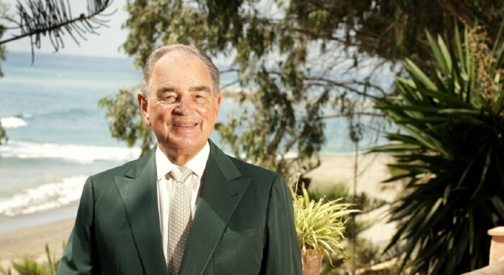 Conde Rudolf von Schönburg Foto Marbella Club Hotel