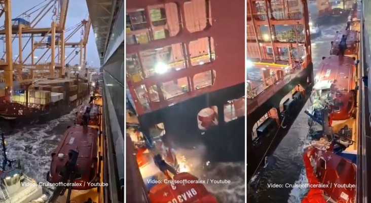 TUI Cruises cancela el viaje a Canarias del ‘Mein Schiff 3’ tras su colisión con dos barcos en Alemania