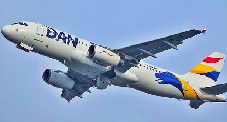 Avión de Dan Air