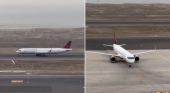 El primer vuelo de Air Canada desde Toronto aterriza en Tenerife