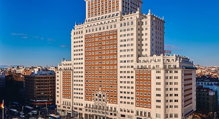 Hotel RIU Plaza España, de Madrid al cielo