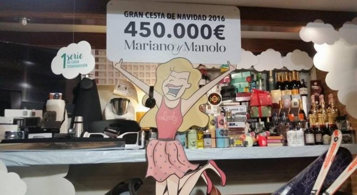 Cesta navideña del restaurante Mariano