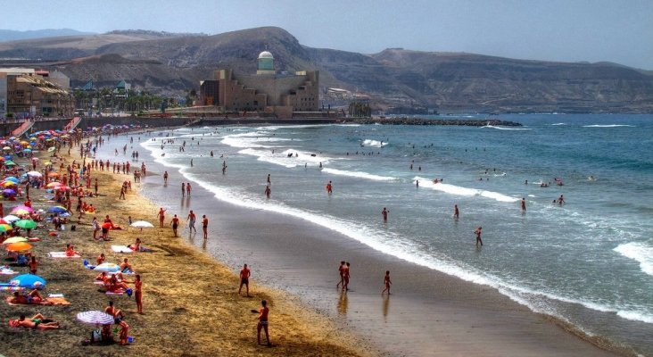 Las Canteras en Gran Canaria