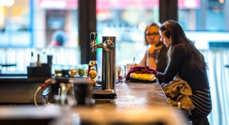 Cliente en un bar