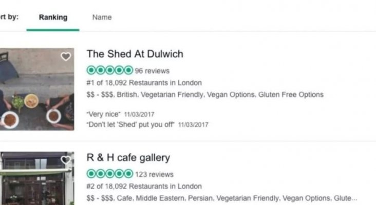 The Shed, mejor restaurante en Londres