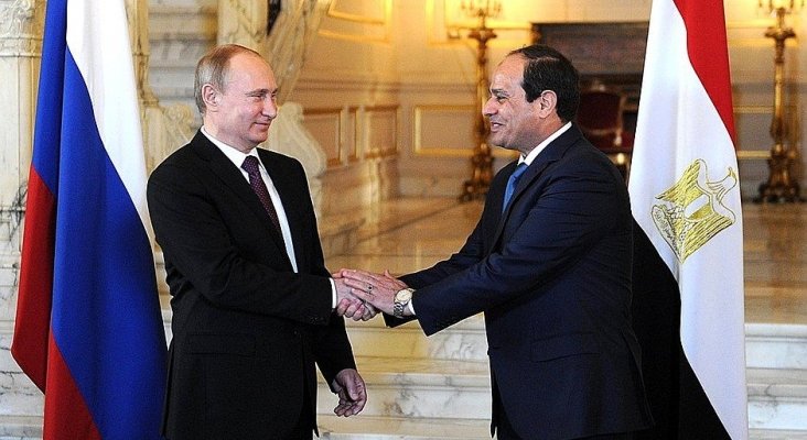 Putin y Abdel Fatah al Sisi estrechan relaciones
