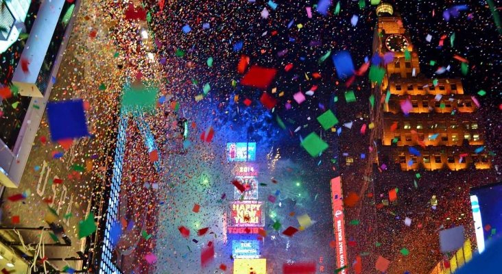 Fin de año en Nueva York. Foto de A Nueva York
