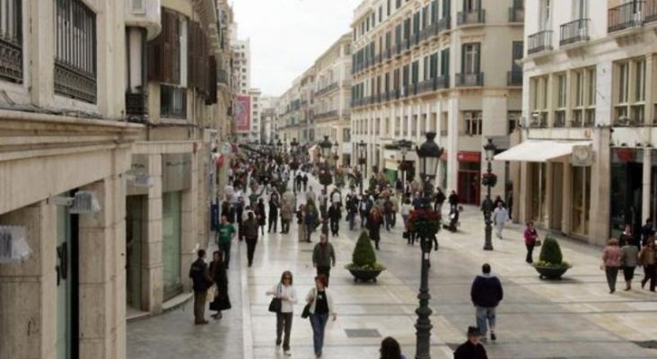 Calle Larios en Málaga