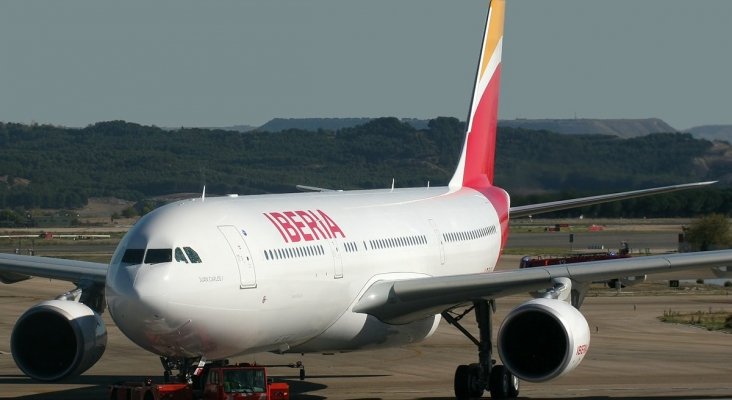 Avión de Iberia