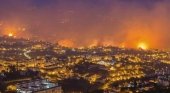 Turistas evacuados y hoteles arrasados por las llamas en Funchal, Madeira
