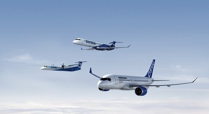 El coloso de la aviación, el Bombardier. Foto de En El Aire