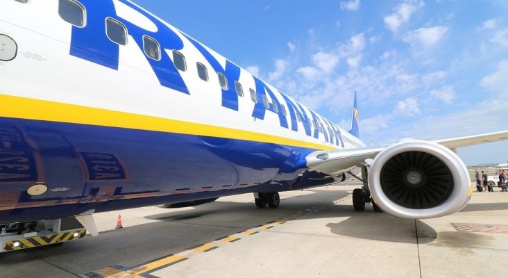 Avión de Ryanair