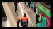 Grafiteros asaltan el metro de Barcelona