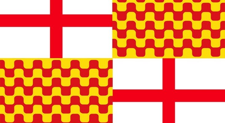Bandera de Tabarnia, Cataluña
