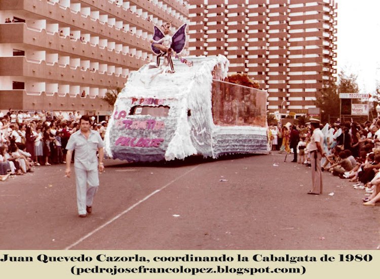 Juan Quevedo y Carroza del Carnaval