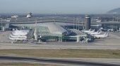 Exterior del Aeropuerto de Barcelona