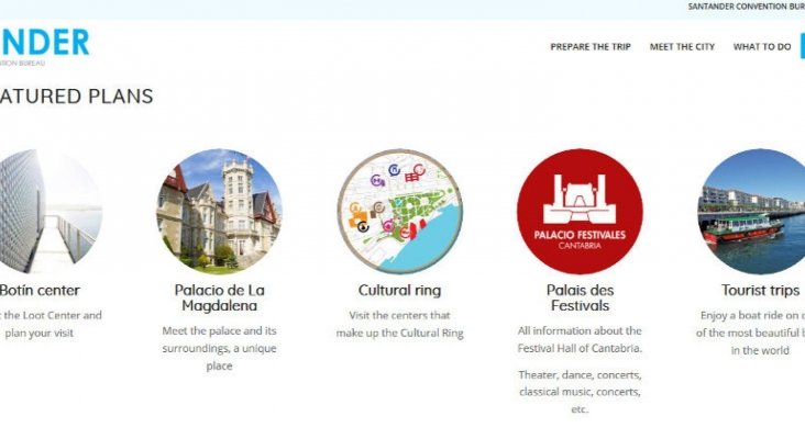 Graves fallos de traducción en la web de turismo del ayuntamiento de Santander