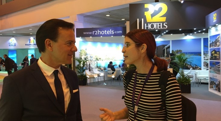 Hans Müller (Thomas Cook) y Amor Alonso (Tourinews)