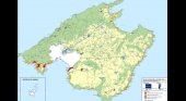 Mapa de zonificación del alquiler vacacional en Mallorca